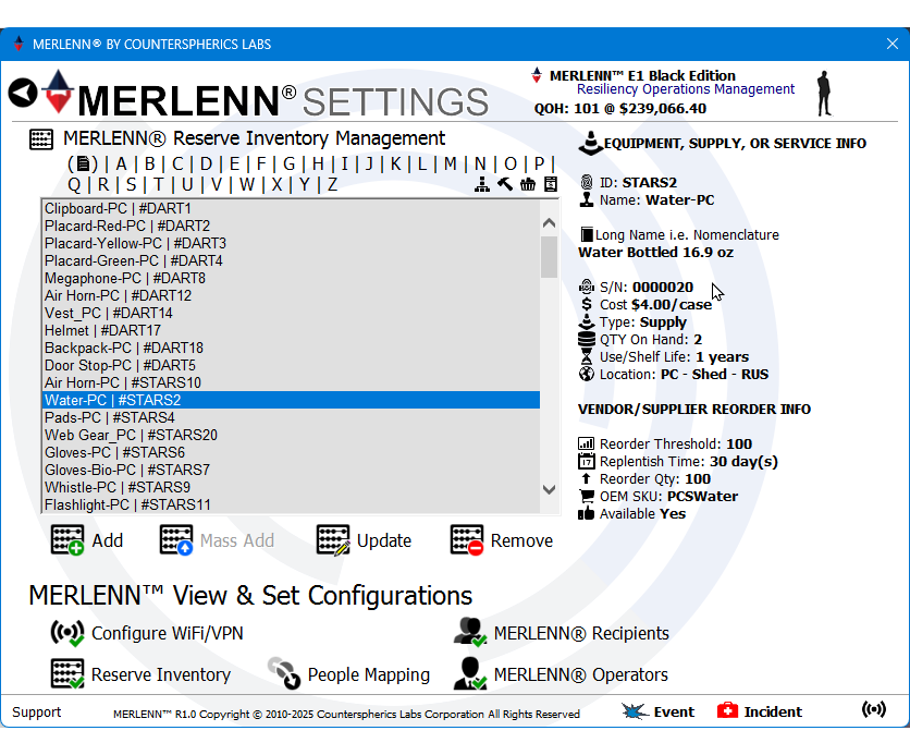 Merlenn® Resiliency By Counterspherics Labs