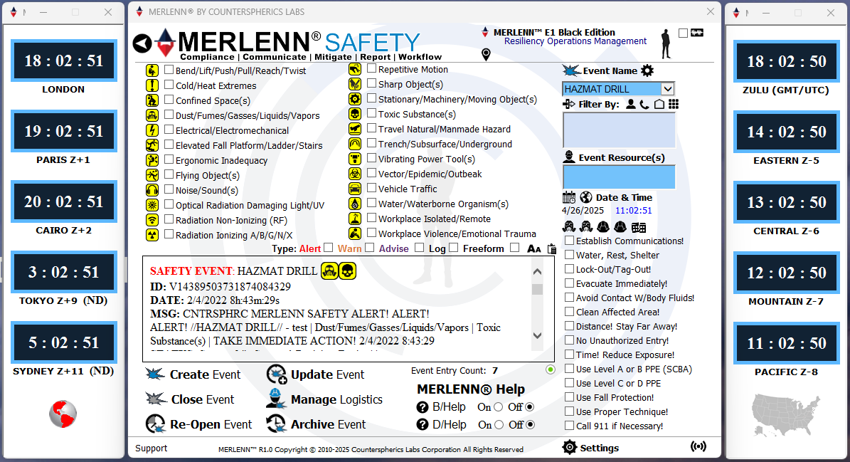 Merlenn® Resiliency By Counterspherics Labs